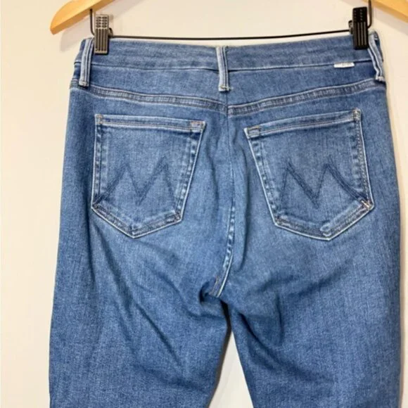 MOTHER The Looker Crop Jean in Hey Sun size 29